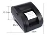 Original ZJ-5890K Portable 58mm USB POS Receipt Thermal Printer with USB Port Low Noise For Restaurant Supermarket EU PLUG