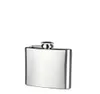 Portable Hip Flask Stainless Steel Pocket Alcohol Whiskey Liquor Screw Cap Men Gift Outdoor Drinkware 6 Size 4oz to 10oz