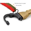 Tactical Survial Sling Quick Release Strap Safety Lanyard Outdoor Mountaineering Camping Climbing Bungee Nylon buffer rope93934907777876