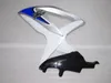 7 هدايا fairings دراجة نارية لسوزوكي 2008 2009 2010 GSX-R600 GSX-R750 08 09 10 GSXR 600 GSXR750 K8 طقم fairings أبيض أسود FR56