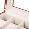 High Quality Watch Boxes 5 Grids Wooden Display Piano Lacquer Jewelry Storage Organizer Jewelry Collections Case Gifts