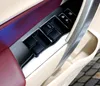 جودة عالية 4PCS باب السيارة نافذة رفع الداخلي التبديل زر لوحة أبلى واقية من الديكور لتويوتا كورولا 2014-2017