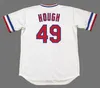 Texas 0 AL OLIVER 7 LENNY RANDLE 31 FERGUSON JENKINS 49 CHARLIE HOUGH Maglia da baseball