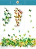 1200 pc's/Lot PVC 3D Butterfly Wall Stickers Stickers Sticker Decor Poster voor kinderkamers Lijm aan wanddecoratie Adesivo de Parede