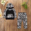 Vêtements pour tout-petits garçons, tout nouveau printemps-automne, ensemble de vêtements pour garçons, sweat à capuche, hauts + pantalons longs, tenues pour bébés garçons, vêtements pour enfants