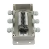 IP65 Waterdichte elektrische kabelbehuizing Project Junction Box 158 * 90 * 60mm Wall Mount met Terminal Blocks