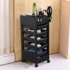 Salon Hairdresser Barber Beauty Storage Trolley Hair Drawers Colouring Cart Spa