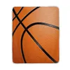 バスケットボールボールブランケットのクローズアップソフトウォームベッドソファカウチ軽量ポリエステルマイクロファイバーブランケットスロー
