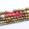 NB0032 On Sale Natural Picture Jaspers Beads DIY Bracelet Beads High Quantity Loose Stone 8 mm Round Beads for Make Jewelry