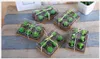 6 stks 1 set decoratieve bruiloft kaarsen mini cactus kaars tafel theelicht home tuin simulatie plant kaars partij home decoraties SN1420