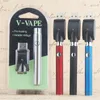 Vertex Preheating Vape Battery Blister USB Charger Kit 350mAh Preheat O Pen Bud Touch Vaporizer Pens fit 510 Thread 1ml Oil Cartridges