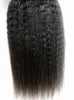 Brésilien Human Virgin Remy Remy Claid Sket Toft Soft Double Drawn Notor Natural Black Couleur