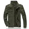 MEN JACKET JEAN MILITET PLUS 6XL Army Soldat Bomull Air Force Male Brand Clothing Spring Autumn Mens Jackets Hot Male