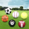 Nowa piłka golfowa Wiele stylów Koszykówka Koszykówka Baseball Tenis Rugby Bilard Kernel Elastyczna Guma Dupont Shell Tapping 3JL DD