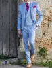 Mode Vit 3 Piece Suit Män Bröllop Tuxedos Handsome Groom Tuxedos Utmärkt Män Business Dinner Prom Blazer (Jacka + Byxor + Tie + Vest) 490