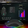 S500 Mouse USB da gioco per desktop 4800 DPI 6 pulsanti RGB retroilluminato mouse per computer cablato Gamer per PC portatile da ufficio Notebook6675480