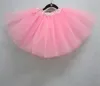 2020 Toppkvalitet Tutu kjol godis färg barn tutu kjol dance klänningar mjuk tutu klänning balett kjol 3layers barn pettiskirt clo7325175