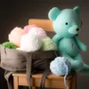 20 colori 10 pezzi Panno di lana a filo singolo con morbido pelo in peluche Linea superiore al filo tessuto a mano per maglieria all'uncinetto applicabile