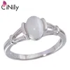 CiNily Authentic 925 Sterling Silver Latest Twilight Bella Moonstone All'ingrosso per le donne Gioielli Anello nuziale Taglia 6-10 SR001