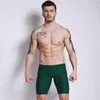 Qualidade profissional Mens longo Troncos de Natação Marca Desmiit Swimwear Sexy Swimsuit Apertado Calça Curta Homem Zw ...