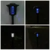 Solar Garden LED Light Prato Lampada da campeggio UV Anti zanzara Insetto Parassita Bug Zapper Killer Trapping Lantern Lamp