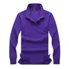 Ny heta sälj 24Color Men Crocodile Solid Long-Sleeve Summer Polo Mens Slim Polos Casual Shirt M-4XL