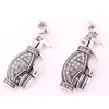 Boucles d'oreilles en alliage de Zinc pour femmes, bijoux de Style sportif, Design attrayant en forme de sac de Golf, avec de beaux cristaux, Drop9806523