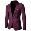 New Mens Mode Märke Blazer British's Style Casual Slim Fit Suit Jacket Male Blazers Men Coat Terno Masculino Plus Storlek 6XL