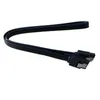 Free shipping Computer Cable 45cm Sata Drive Cables Serial ATA SATA 2 Cable Lead Hard Drive Sata Data Cable