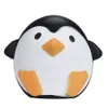 Giocattoli per bambini 12CM Palla antistress Spremere Giocattolo Kawaii Jumbo Giocattoli Squishy Animali a crescita lenta Pinguino Giocattoli antistress per bambini Giocattolo elastico