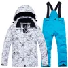 Arctic Queen 30 Children Ski Suits Sets Outdoor Gilrboy Skiing Snowboard Clothing Waterproof Thermal Winter Jacket Pant7658958