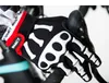 Spakct Cycling Gloves Full Finger Skull Gel Pads Cykelcykelhandskar Motorcykel sport nedförsbacke långa handskar unisex s m l xl5269112