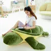 Dorimytrader Jumbo Animal Tortoise Toys Doll Soft Giant Plush Animal Toy Pillow for Children Gift 59Inch 150cm DY607225028