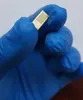 100 микрон. Межгитающие золотые электроды Междейтальные конденсаторные массивы медицинского датчика датчик газа глинозема керамическая IDE высокая устойчивость (5 мм-10 мм)
