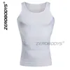 Artı Boyutu Zerobodys Erkek Zayıflama Karın Yelek Sıcak Vücut Şekillendirici Kuşak Bira Göbek Buster Shapewear İç Çamaşırı