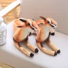 Mooie zachte realistische liggende dierlijke antilope pluche pop gevulde zachte simulatie geit schapen speelgoed voor kinderen en volwassenen cadeau decoratie 40cm