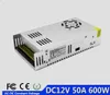 Zasilanie DC 12V 50A 600W Transformator sterownika LED AC110V 220 V do DC12V Adapter źródła zasilania LED Lampka Lampa CNC CCTV