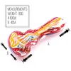 glass smoking pipe Manufacture hand-blown and beautifully handcrafted,spoon pipe 4" 80g Made of high quality value pack