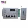 Free shipping DC12V 4Keys HC008 programmable rgb led pixel controller,RF control 2048 pixels,133 effect modes ws2811 controller