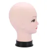 Female Manikin Model Wig Making Styling Practice Hairdressing Cosmetology Bald Mannequin Head Hat Headwear Display Make Up Tools