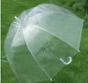 Free shipping 20 pcs 34" Big Clear Cute Bubble Deep Dome Umbrella Gossip Girl Wind Resistance with high quality lin2428