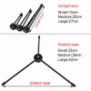 Freeshipping Portable Foldable Professional Aluminium Tripod Mount Stand för telefon tablett kamera