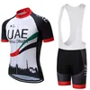 2022 Team Emirates Lisboa Benfica Cycling Jersey 19D Cykelbyxor Passar Män Summer Quick Dry Pro Cykeltröjor Maillot Culotte Wea2533090