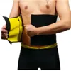 Man Neoprene Shapers midjetränare midja cincher korsett män kropp shaper mage bantning bälte fitness svett bälte286v