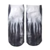 Hot 3D Printed Skeleton Socks Cute Skull Pork Carton Character Dollar Bill Skull Foot Calcetines divertidos Mujeres