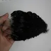 Микро-петля человеческие волосы наращивания волос 100 г глубоковолновые волосы бразильские микро кольцевые петлиные наращивания волос