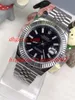 best-sellingMens wristwatches Sapphire 41mm Black Dial Men's Business Watch ETA2813 Movement Automatic Sport