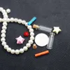 Mini kleine Glasflaschen mit klarem Korkstopfen, kleine Fläschchen, Gläser, Behälter, Botschaft, Hochzeit, Schmuck, Gastgeschenk