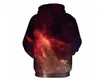 3D Hoodies Mens Womens Casual Tişörtü Uzay Galaxy kurt aslan Baskı Hoodie Evren Yıldızlı Gökyüzü Grafik Unisex Kazak Eşofman DHL10pcs