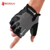 Marka Half Finger Ręko Rękawiczki Anti Slip Pad Gel Rękawica Rowerowa MTB Oddychająca Oddychająca Sporty Sporty Mężczyźni Kobiety Road Rower Rękawiczka Jazda Ciclismo